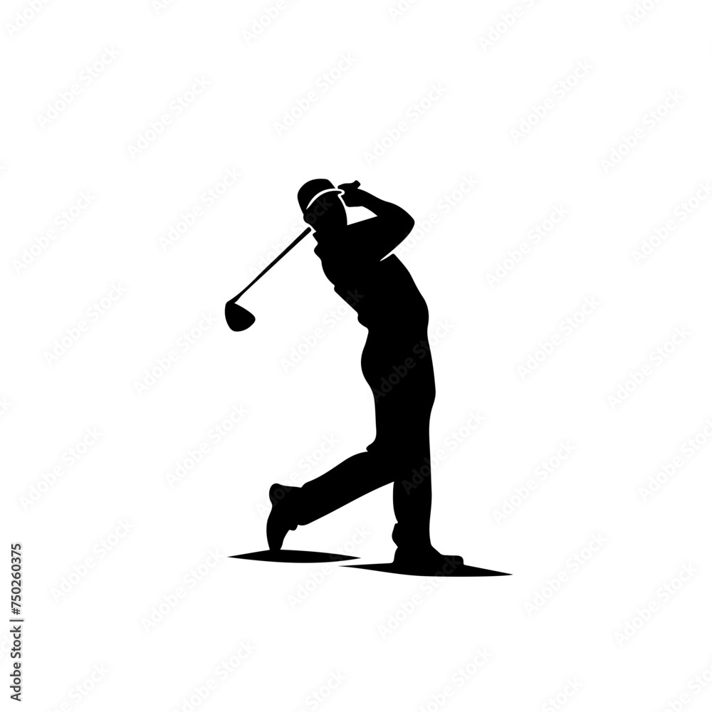 Golf Player Logo Design