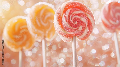 Sugar candy sweet colorful food concept wallpaper background