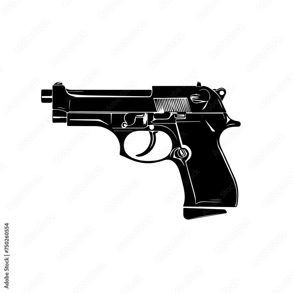 Handgun Logo Design