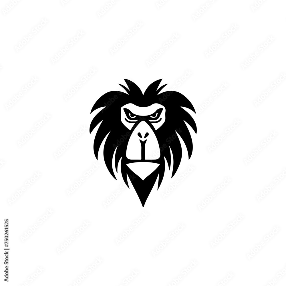 Mandrill Monkey Logo Design