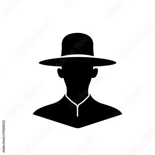 Man Wearing A Hat Logo Design