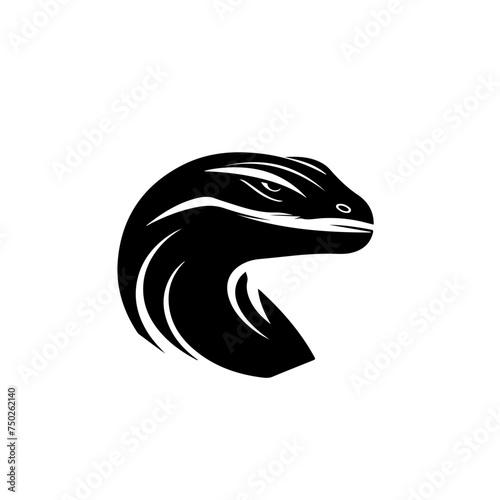 Monitor Lizard Logo Design © N