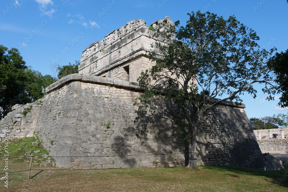 Maya Ruinen Chichén Itzá in Mexiko