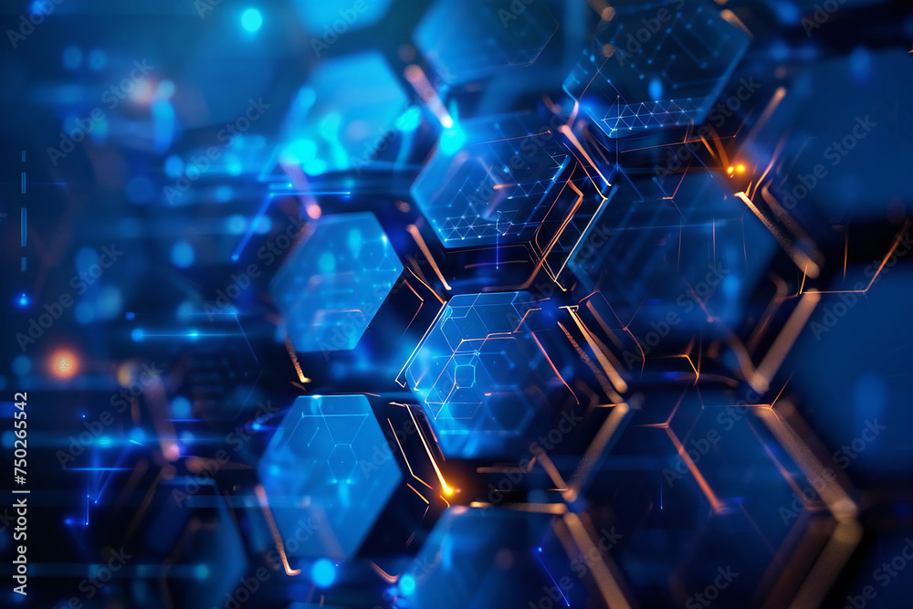 Internet and digital space background material, Generative AI Internet and digital space background material, Generative AI