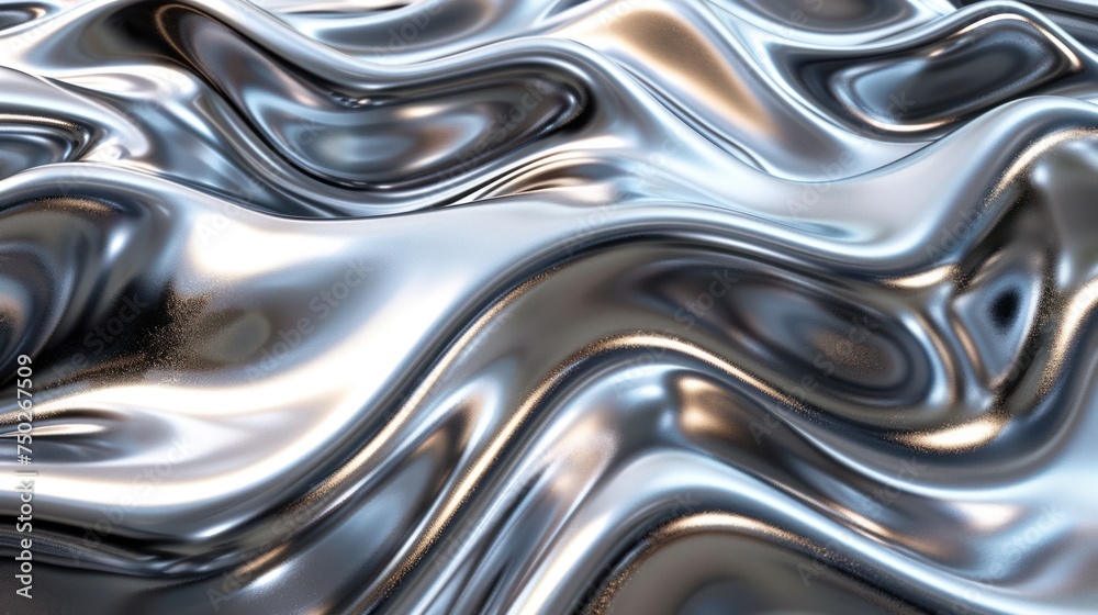 The background image shows the wavy movement of the lead. The background image shows the wavy movement of the lead.
