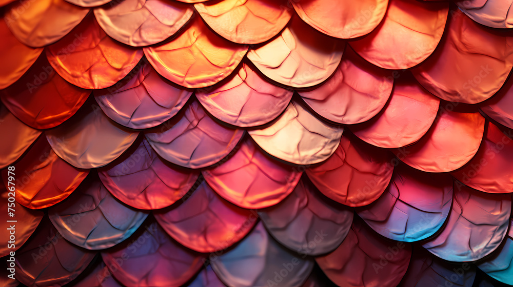 Iridescent scales texture Iridescent scales texture
