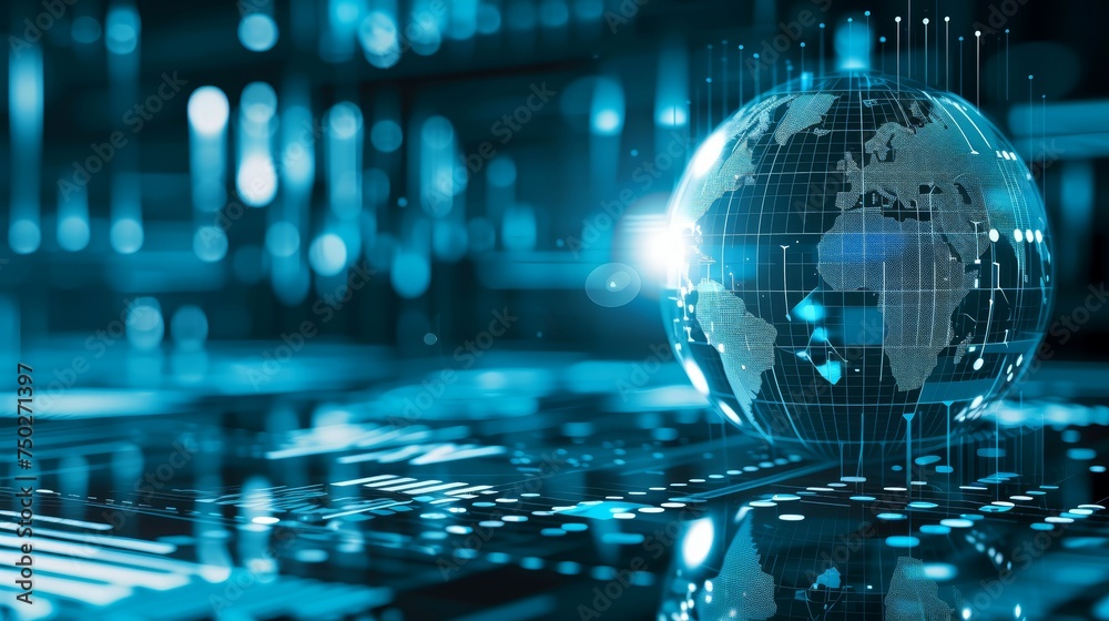 Global network connection background,world map, global business concept Global network connection background,world map, global business concept