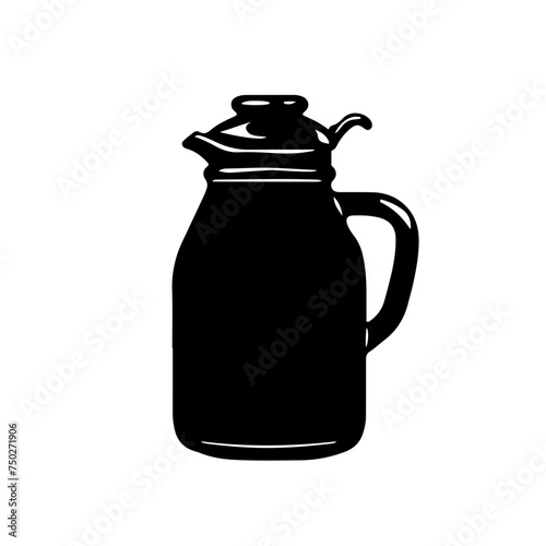 Milk Churn Vector Logo