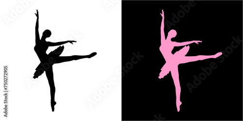 ballet dancer silhouettes photo