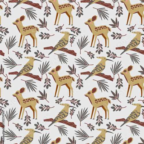 seamless pattern with animals