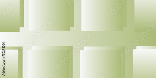 Abstract olive color paper texture. Minimal geometric shapes and lines. trendy concept design. Modern abstract olive banner background backing of mosaic white square shape, space for your design.