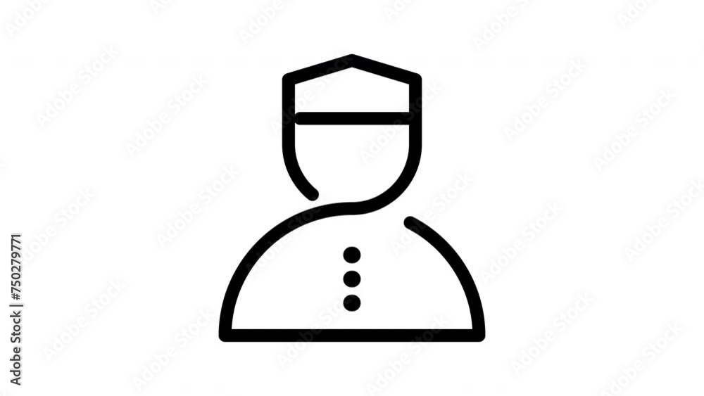 Muslim animation icon with alpha channel Muslim animation icon with alpha channel