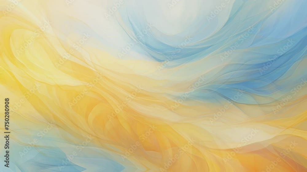 soft blue and soft yellow abstract backgrounds, smooth color abstract backgrounds