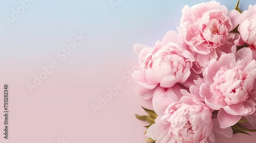 Floral composition as background project graphic design
