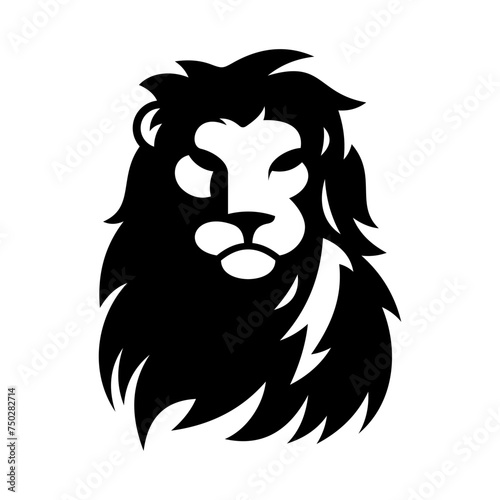 Fototapeta Naklejka Na Ścianę i Meble -  Lion Head Vector Logo Design Template