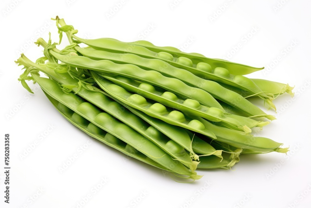 Peas, vegetable , white background. Peas, vegetable , white background.