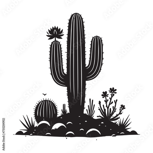 cactus silhouette