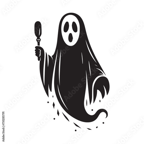 boo vector Silhouette