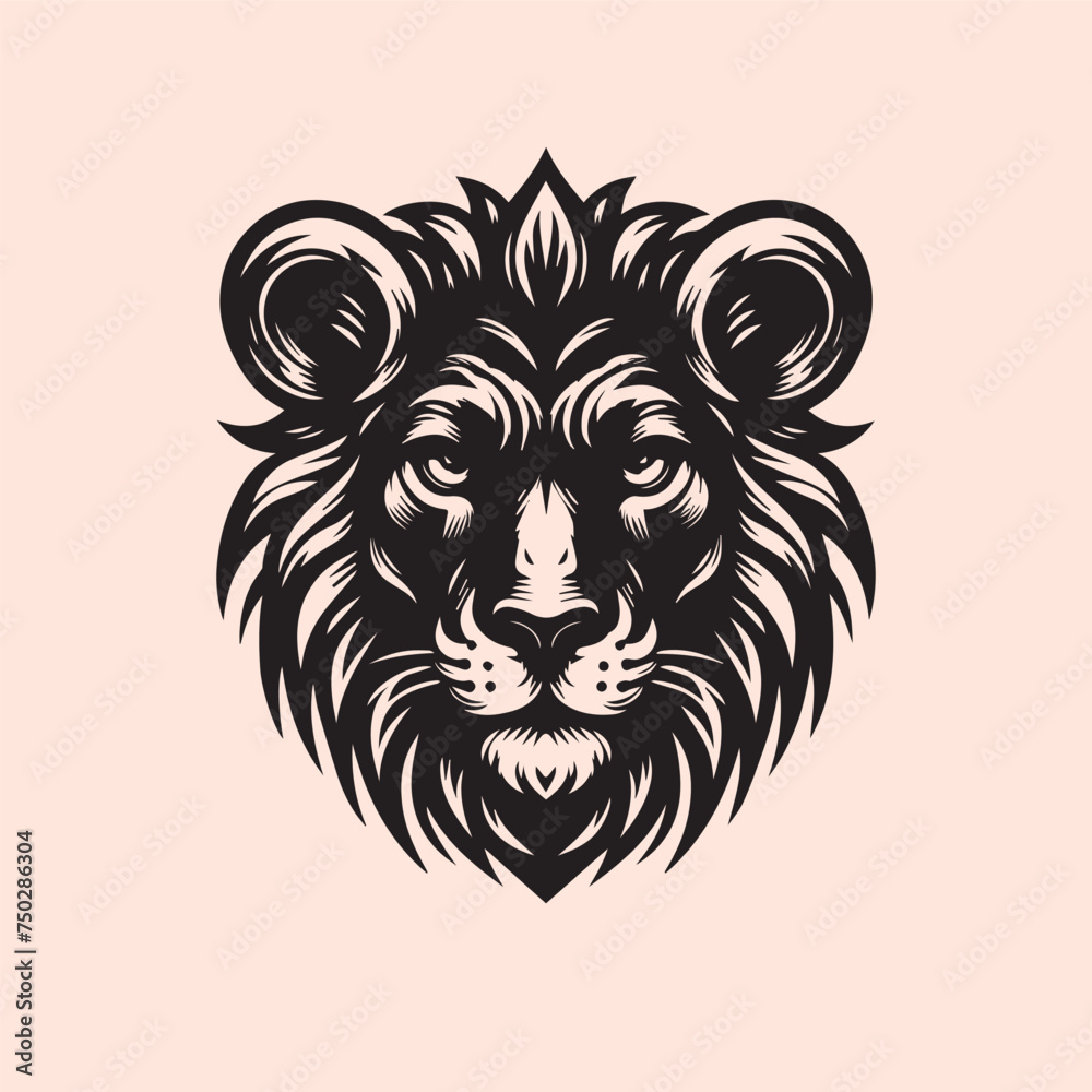 lion head mascot lion head mascot