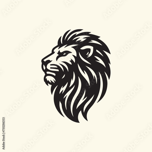 lion head vector