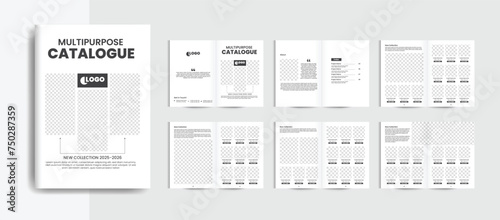Product catalog or catalogue template design