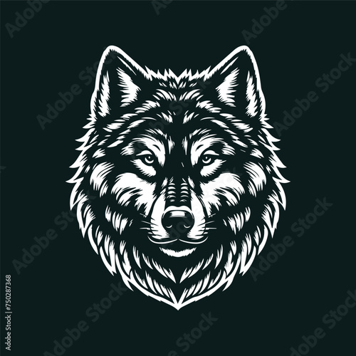 wolf head icon