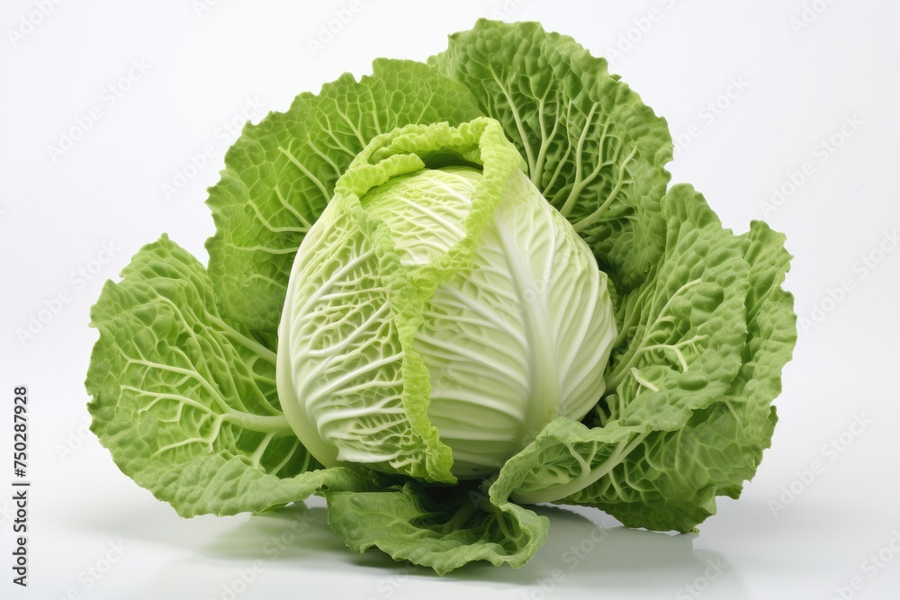 Cabbage, vegetable , white background. Cabbage, vegetable , white background.