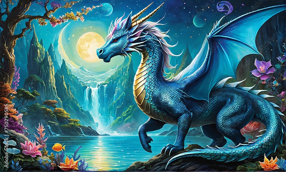 chinese dragon statue
