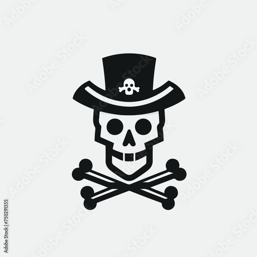 pirate skull and crossbones