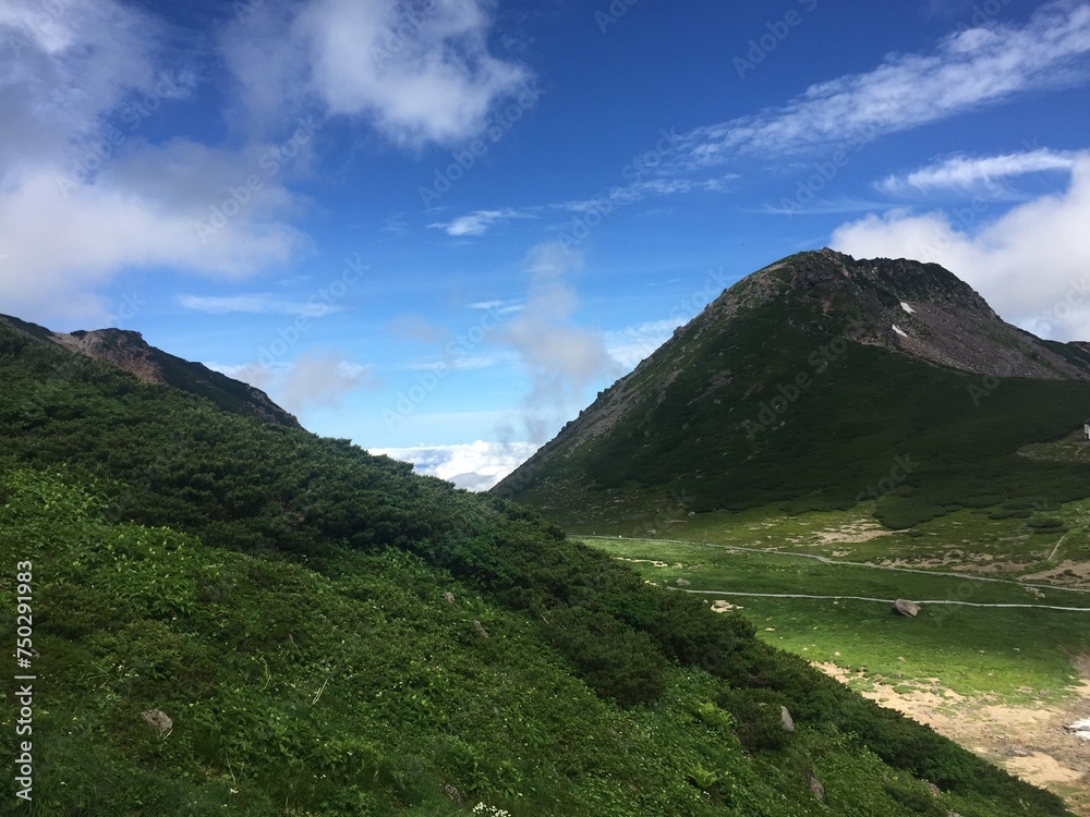 Fototapeta premium 山の景色・風景