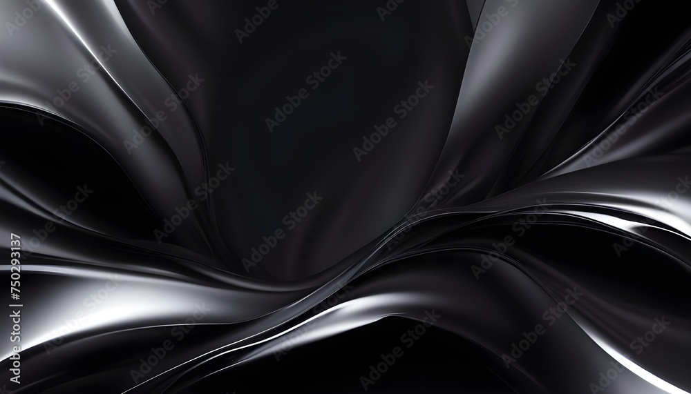 Fototapeta premium abstract elegant dark design for desktop background wallpaper, black, grey, deep theme