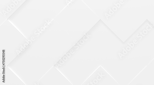 White Business Style Background (3D Illustration)
