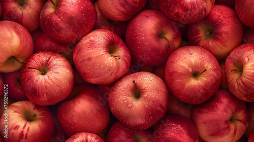 A Close-Up of apples