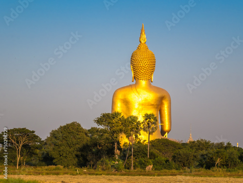 Картината върху платно The Great Buddha of Thailand, also known as The Big Buddha