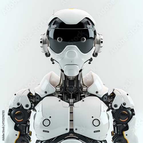 Robot 3D design Illustration