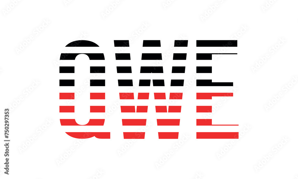 QWE three initial letter iconic line negative space minimal logo design vector template. monogram, abstract, wordmark, business, typography, minimalist, brand, company, flat, modern, unique, simple QWE three initial letter iconic line negative space minimal logo design vector template. monogram, abstract, wordmark, business, typography, minimalist, brand, company, flat, modern, unique, simple