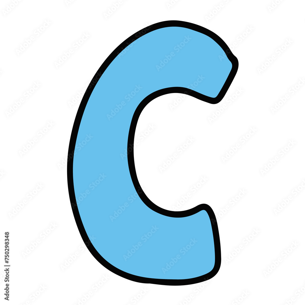 Hand drawn C letter for A to Z alphabet designs, brand logo, text, font, typography, icon, decorations, social media post, print, ads, clip arts, sticker, tattoo, card, clothing, fashion, accessory Hand drawn C letter for A to Z alphabet designs, brand logo, text, font, typography, icon, decorations, social media post, print, ads, clip arts, sticker, tattoo, card, clothing, fashion, accessory