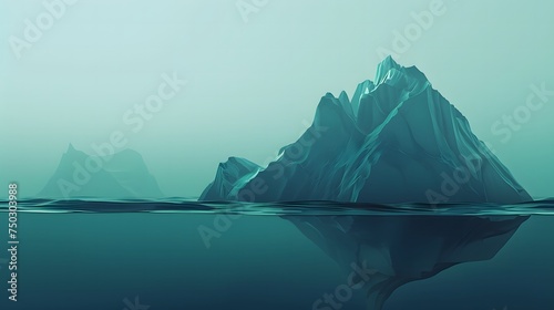 Underwater Iceberg  © Yi_Studio