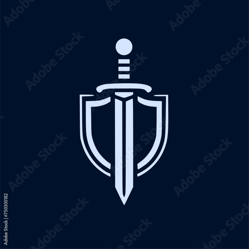 sword and shield logo