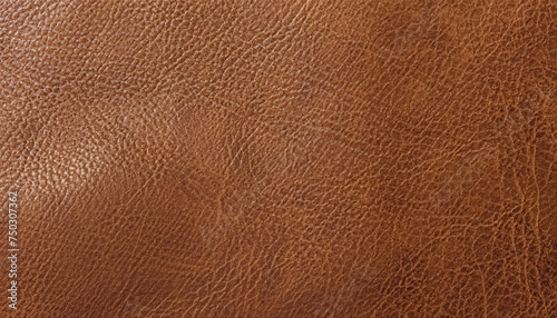 Brown leather texture closeup. Useful as background for design-works. concept / vintage color image