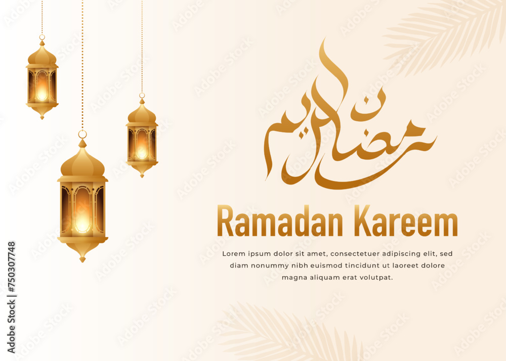 Elegant ramadan kareem decorative festival card islamic ramadan celebration vector Background Elegant ramadan kareem decorative festival card islamic ramadan celebration vector Background