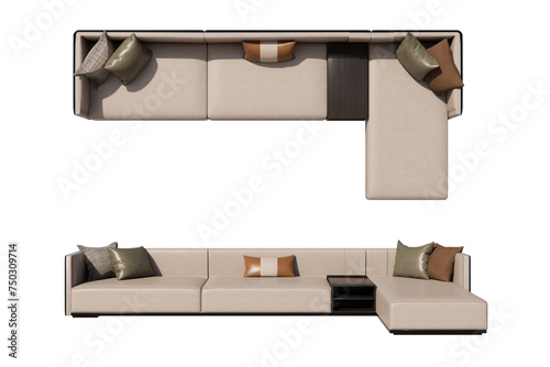 Modern sofa L shape
