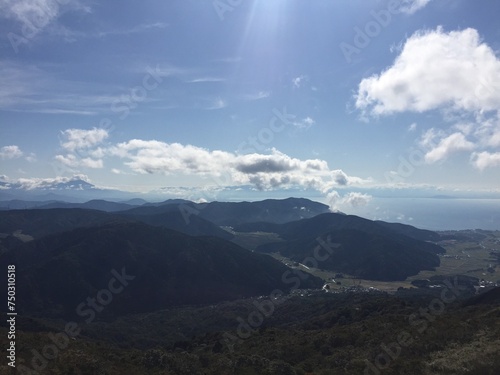 琵琶湖・比良山系からの景色