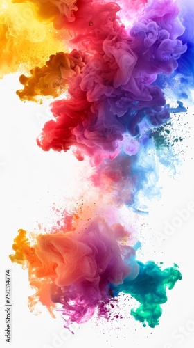 International Colour Day background with copy space area for text. Abstract background. Colorful background. Business and media social background. © Mentari