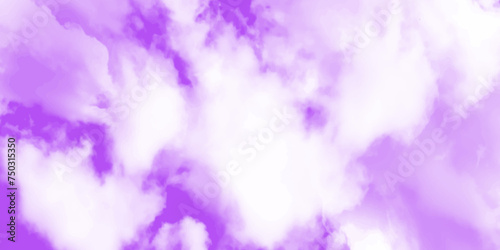 Colorful sky,light violet and soft clouds for background and postcard.Abstract and pastel color.