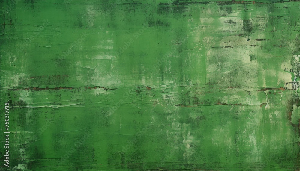 Scraped green background Scraped green background