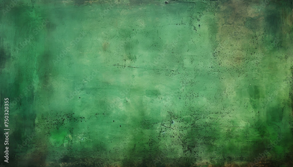 Scraped green background - obrazy, fototapety, plakaty 