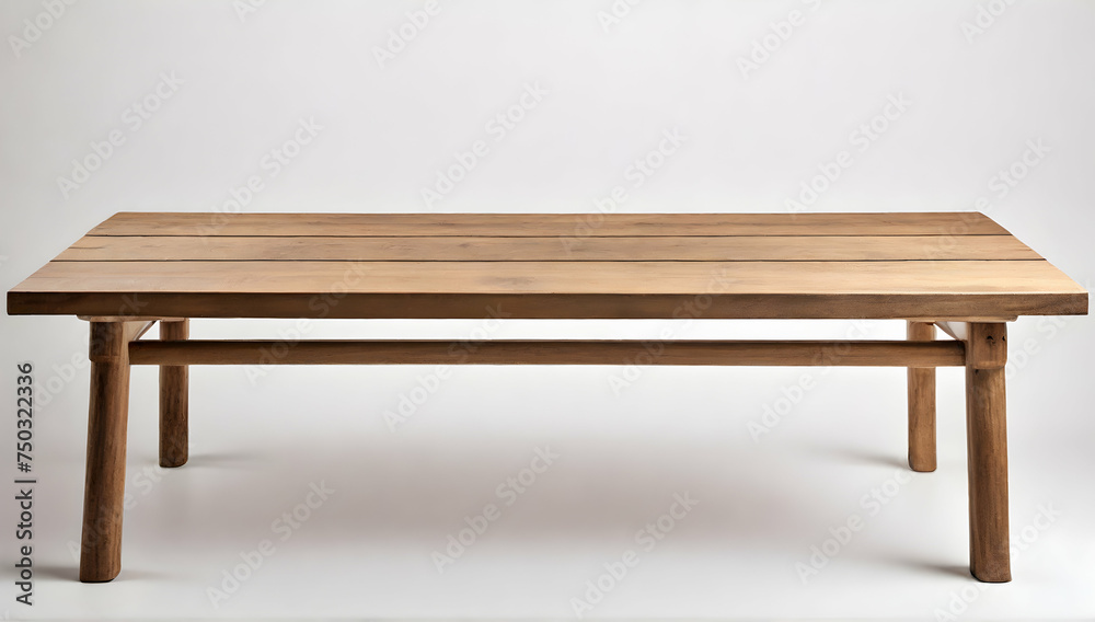 Wooden table isolated on white background. Wooden table isolated on white background.
