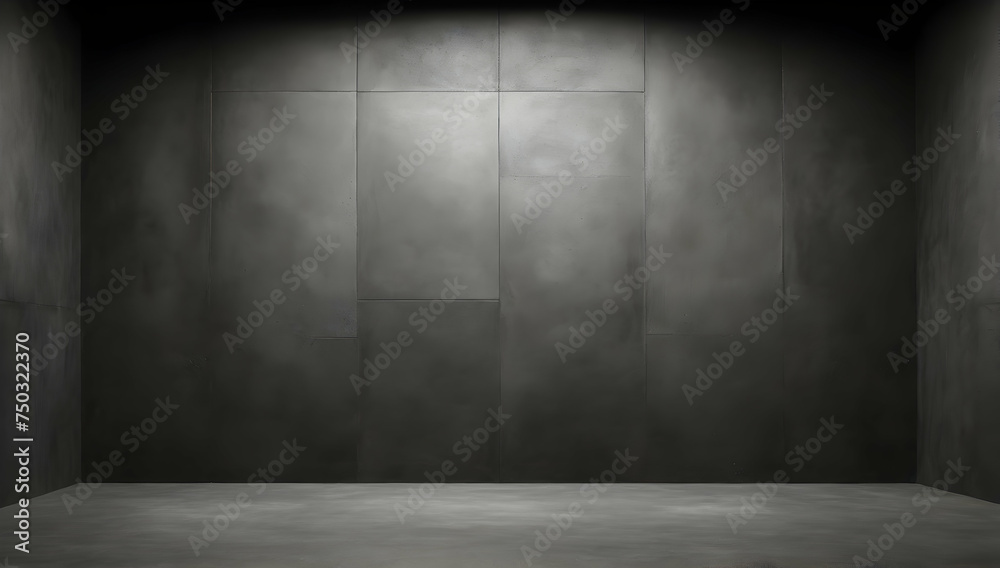 Empty room with black, dark and gray abstract cement wall and studio room with spotlights, interior texture for display products. wall background. Empty room with black, dark and gray abstract cement wall and studio room with spotlights, interior texture for display products. wall background.