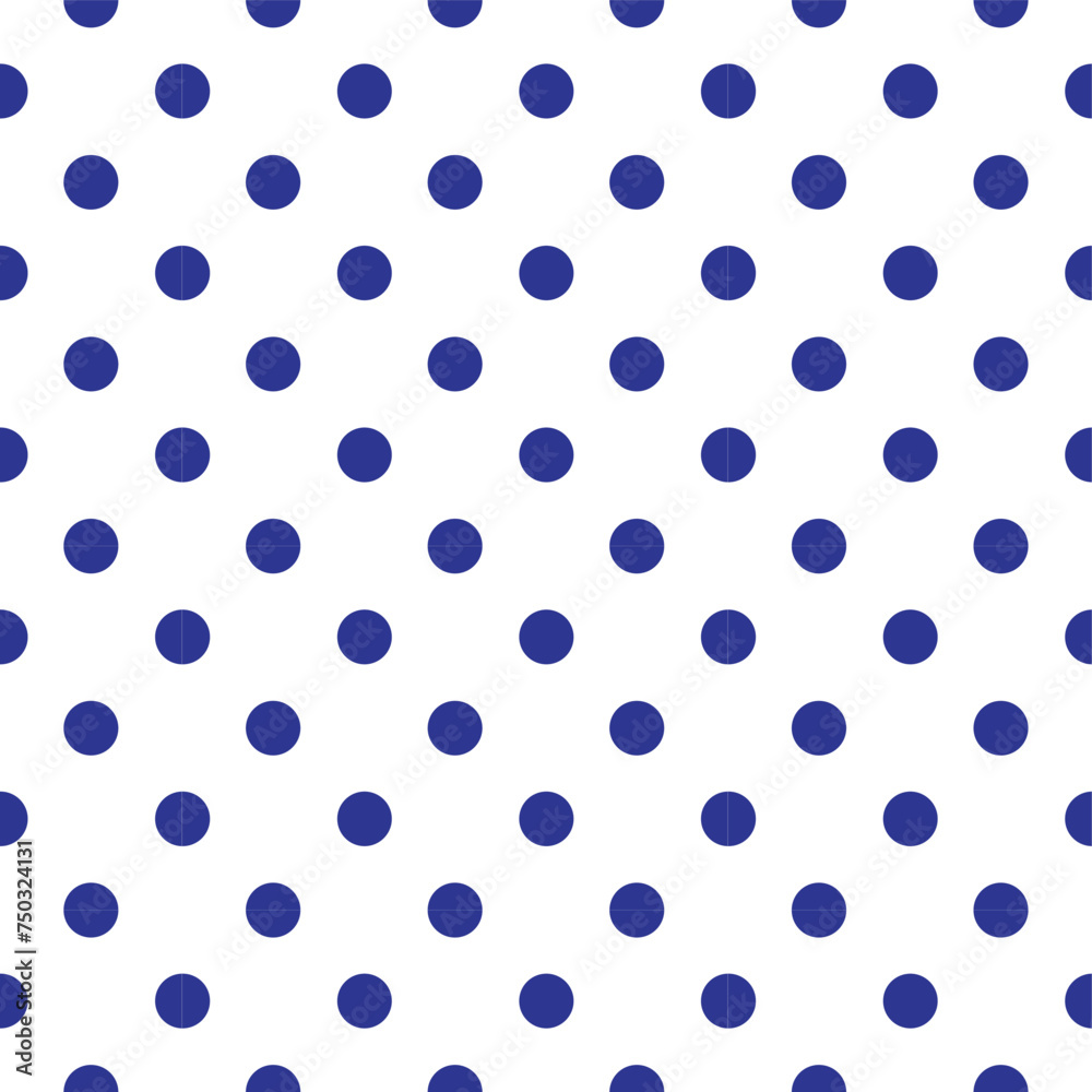 blue dots pattern
